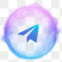 PNG blue paper plane, transparent background