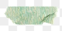 Artwork washi tape png Van Gogh's Girl in White sticker, transparent background, remixed by rawpixel