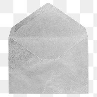 Open envelope png sticker, transparent background