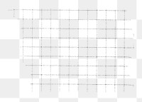 Black grid png, transparent background