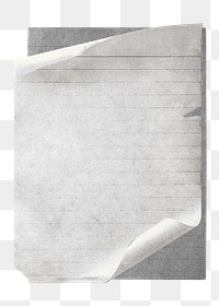 Vintage paper  png, transparent background