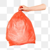 Garbage bag png sticker, transparent background