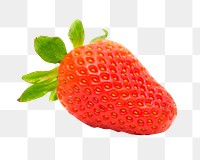 Strawberry fruit png, transparent background