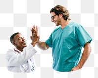 Medical staff png, transparent background