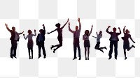 Png Business people success, transparent background