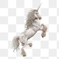 Unicorn png illustration, transparent background