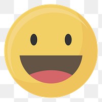 Emoticon png illustration, transparent background