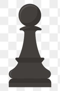 Chess piece png illustration, transparent background
