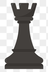 Chess piece png illustration, transparent background