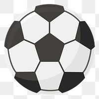 Soccer ball png illustration, transparent background