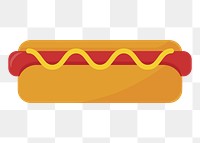 Hot dog png food illustration, transparent background