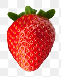 Strawberry fruit png, transparent background