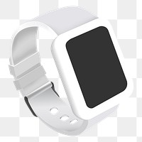 Smartwatch png illustration, transparent background