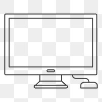 Computer png illustration, transparent background