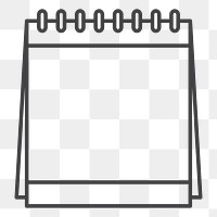 Calendar png illustration, transparent background