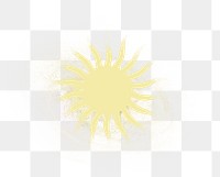 Celestial sun png, transparent background