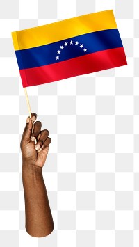 Venezuelan flag png, transparent background