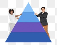 Hierarchy png element, transparent background