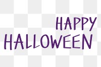 Halloween png illustration, transparent background