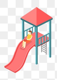 Playground  png clipart illustration, transparent background. Free public domain CC0 image.