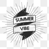 PNG summer logo transparent background