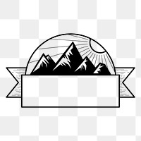 Badge png illustration, transparent background