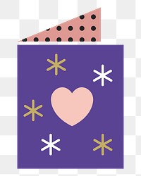 Valentines Day Card png Icon, transparent background