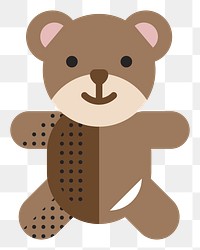 Teddy bear Icon Png, transparent background