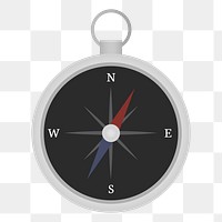 Png Compass Direction element, transparent background