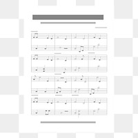 Png Music Note Sheet Compose Song element, transparent background