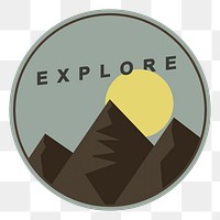 Png Travel Explore sticker, transparent background