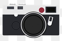 Png Retro Camera Photography element, transparent background