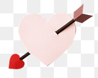 PNG  Valentine's heart transparent background