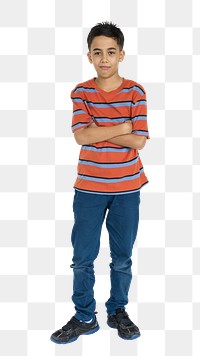 Kid png element, transparent background