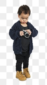 Kid png element, transparent background