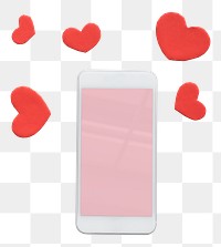 PNG Valentine's online dating transparent background