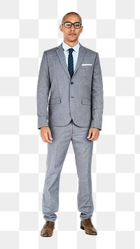 Businessman png element, transparent background