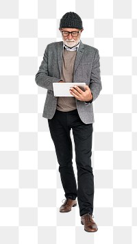 Man png element, transparent background