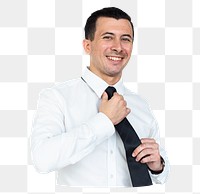 Happy man png element, transparent background