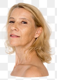 Woman png element, transparent background