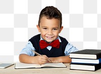 Kid png element, transparent background