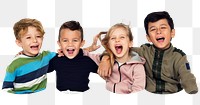 Kids png element, transparent background