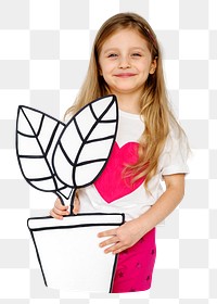 Girl png element, transparent background