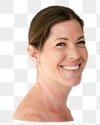 Woman png element, transparent background