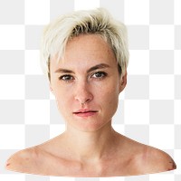 Woman png element, transparent background