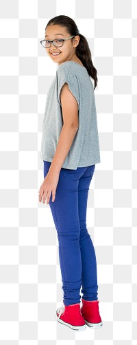 Young woman png element, transparent background