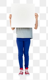 Blank sign png element, transparent background