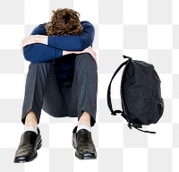 Failed student png, transparent background