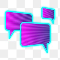 PNG Speech Bubble sticker, transparent background