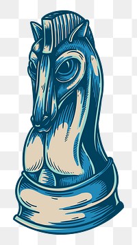 Png Chess piece element, transparent background